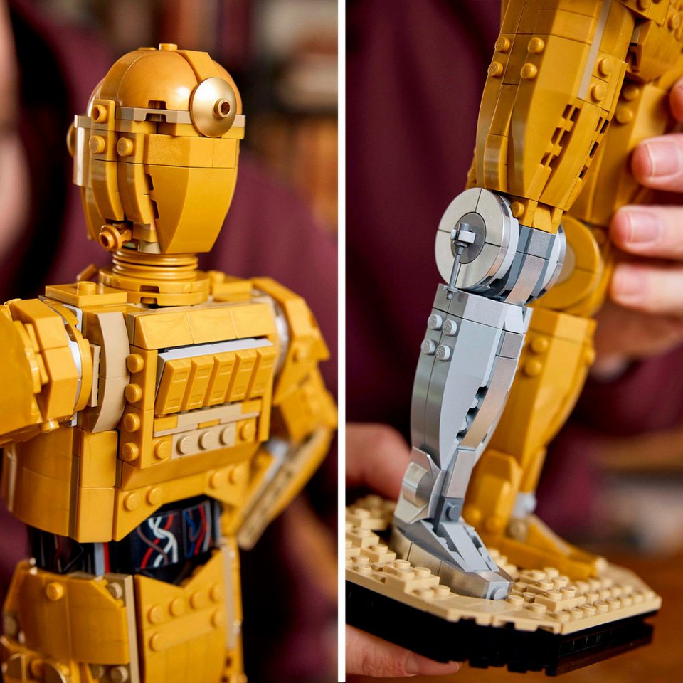 LEGO® C-3PO™ (75398), LEGO Star Wars ™ Konstruktionsspielsteine, (1138 St), Made in Europe