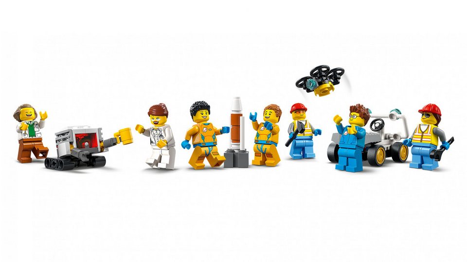 LEGO® City NASA Serie - Raumfahrtzentrum (60351) Konstruktions-Spielset, (1010 St., 60351)