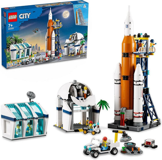 LEGO® City NASA Serie - Raumfahrtzentrum (60351) Konstruktions-Spielset, (1010 St., 60351)