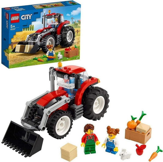 LEGO® City Traktor Konstruktionsspielsteine, (Traktor, Klemmbausteine), Made in Europe