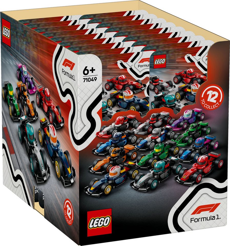 LEGO® Collectable Minifigures 71049 F1® Rennwagen zum Sammeln - 36er Box Spielbausteine