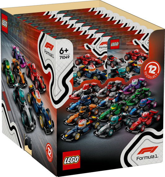 LEGO® Collectable Minifigures 71049 F1® Rennwagen zum Sammeln - 36er Box Spielbausteine