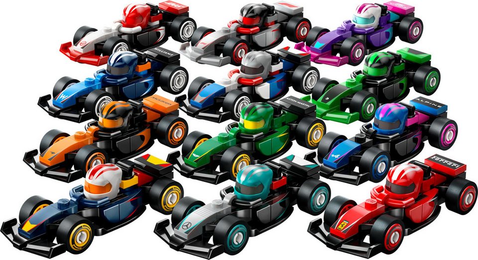 LEGO® Collectable Minifigures 71049 F1® Rennwagen zum Sammeln - 36er Box Spielbausteine