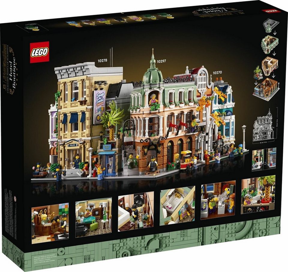LEGO® Creator Expert - Boutique-Hotel (10297) Spielbausteine, (3066 St)