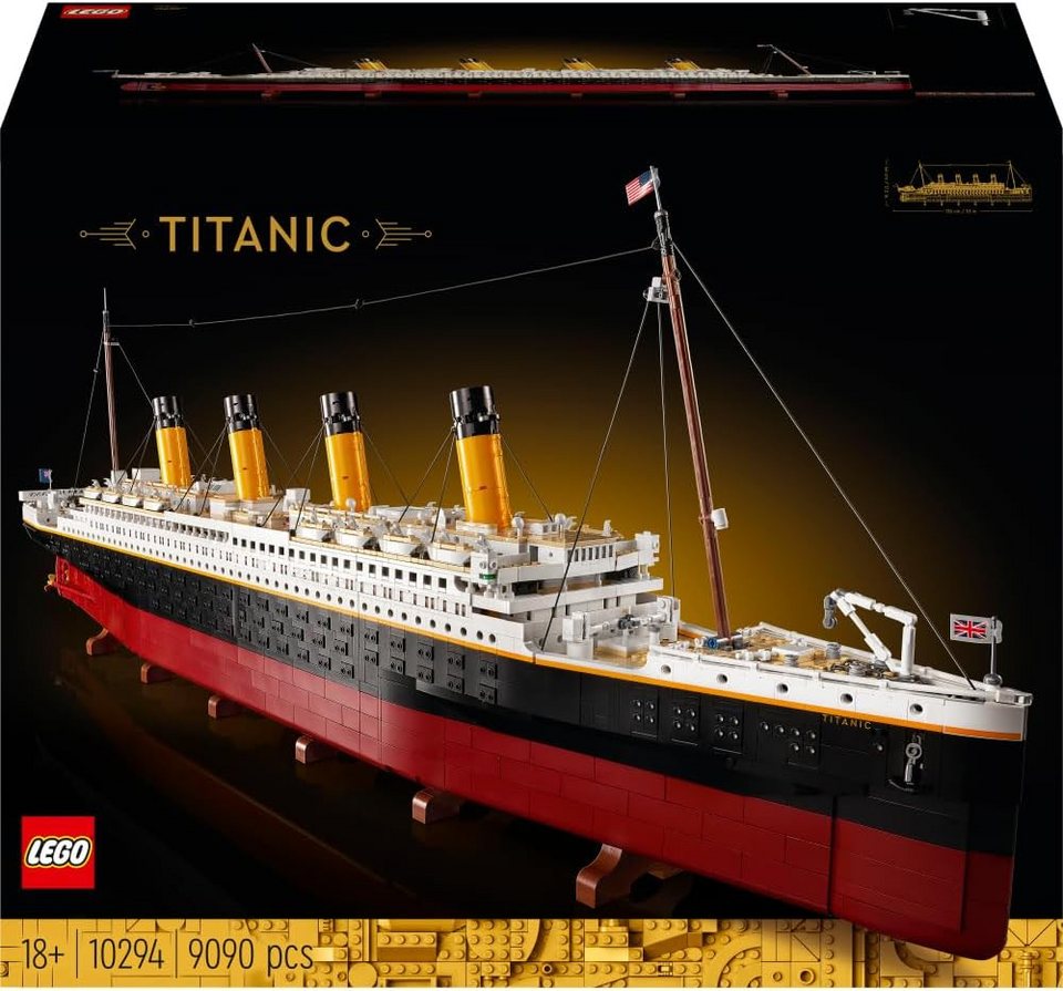 LEGO® Creator Expert - Titanic (10294) Konstruktions-Spielset, (9090 St)