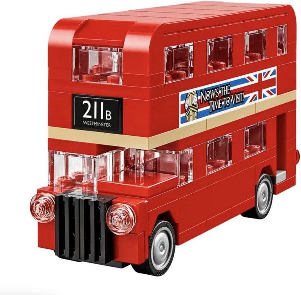 LEGO® Creator - Londoner Bus 3-in-1 (40220) Konstruktions-Spielset, (London Bus, London Bus)