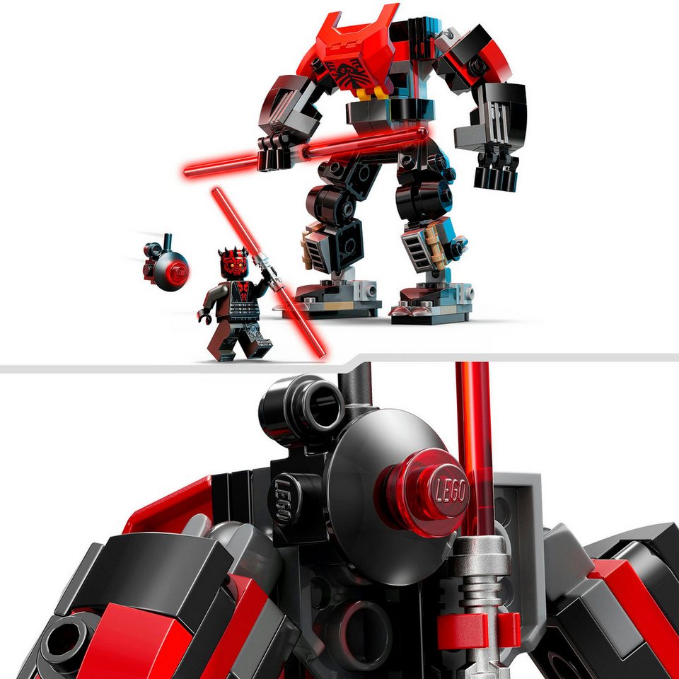 LEGO® Darth Maul Mech (75411), LEGO Star Wars™ Konstruktionsspielsteine, (143 St), Made in Europe