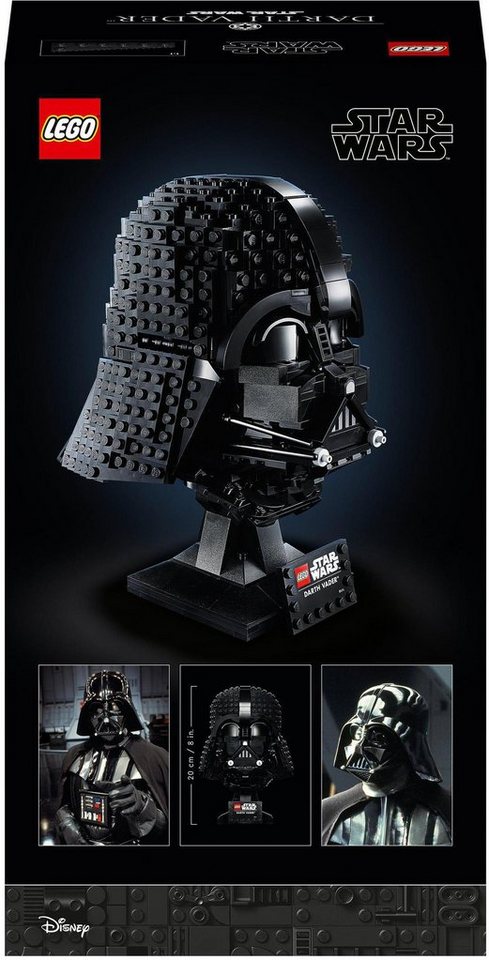 LEGO® Darth-Vader™ Helm (75304), LEGO® Star Wars™ Konstruktionsspielsteine, (834 St), Made in Europe