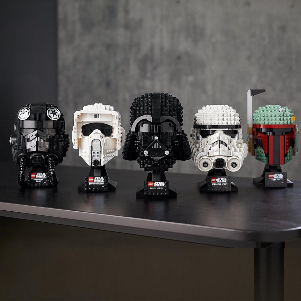 LEGO® Darth-Vader™ Helm (75304), LEGO® Star Wars™ Konstruktionsspielsteine, (834 St), Made in Europe
