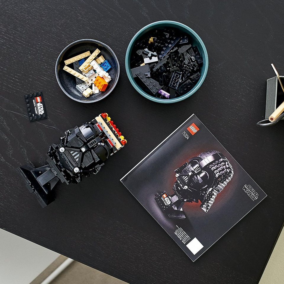 LEGO® Darth-Vader™ Helm (75304), LEGO® Star Wars™ Konstruktionsspielsteine, (834 St), Made in Europe