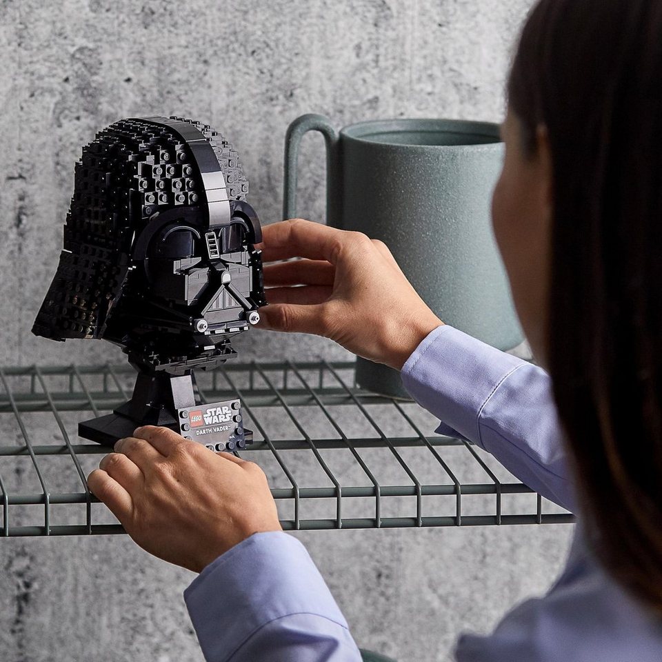 LEGO® Darth-Vader™ Helm (75304), LEGO® Star Wars™ Konstruktionsspielsteine, (834 St), Made in Europe