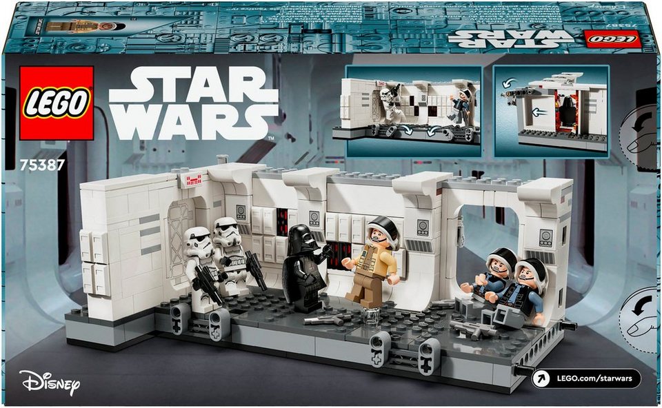 LEGO® Das Entern der Tantive IV™ (75387), LEGO® Star Wars™ Konstruktionsspielsteine, (502 St), Diorama, Made in Europe