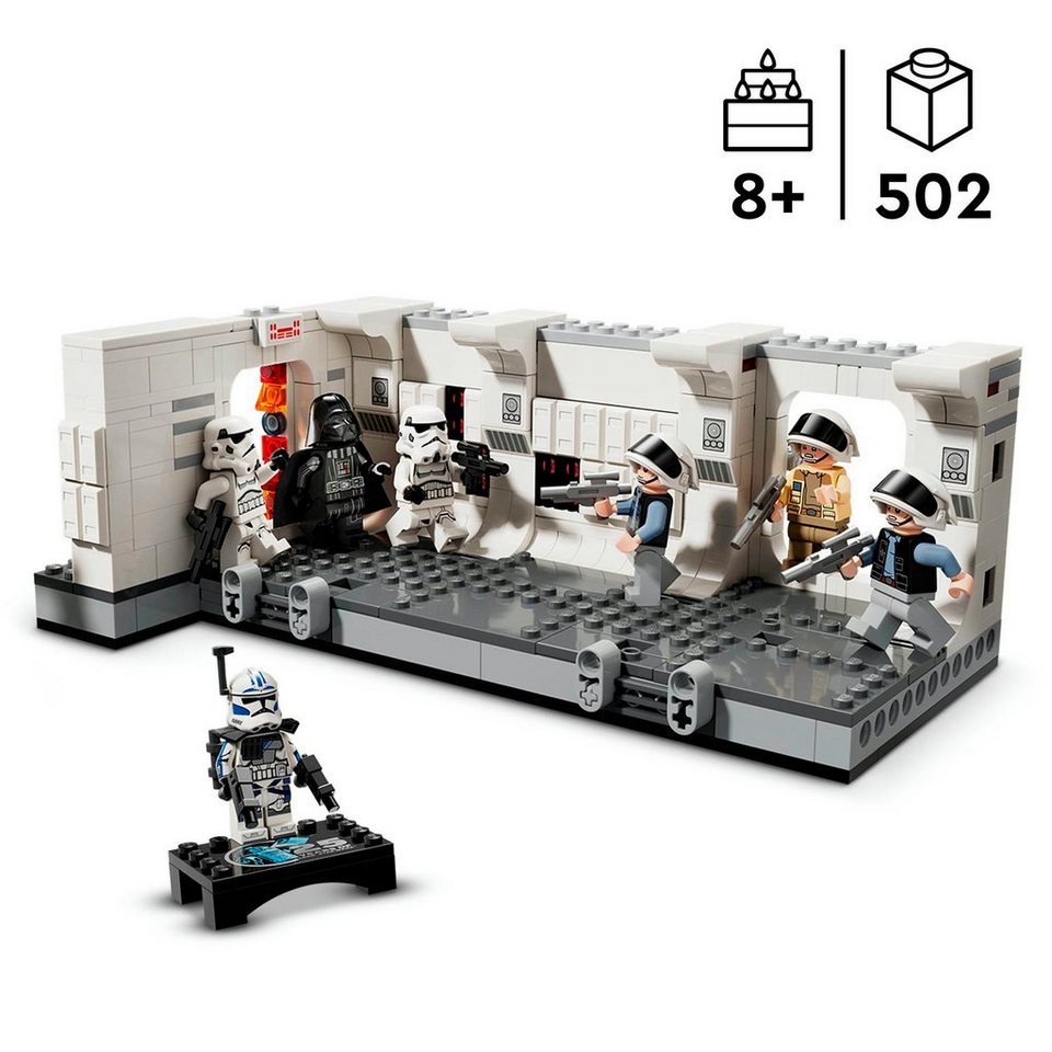 LEGO® Das Entern der Tantive IV™ (75387), LEGO® Star Wars™ Konstruktionsspielsteine, (502 St), Diorama, Made in Europe