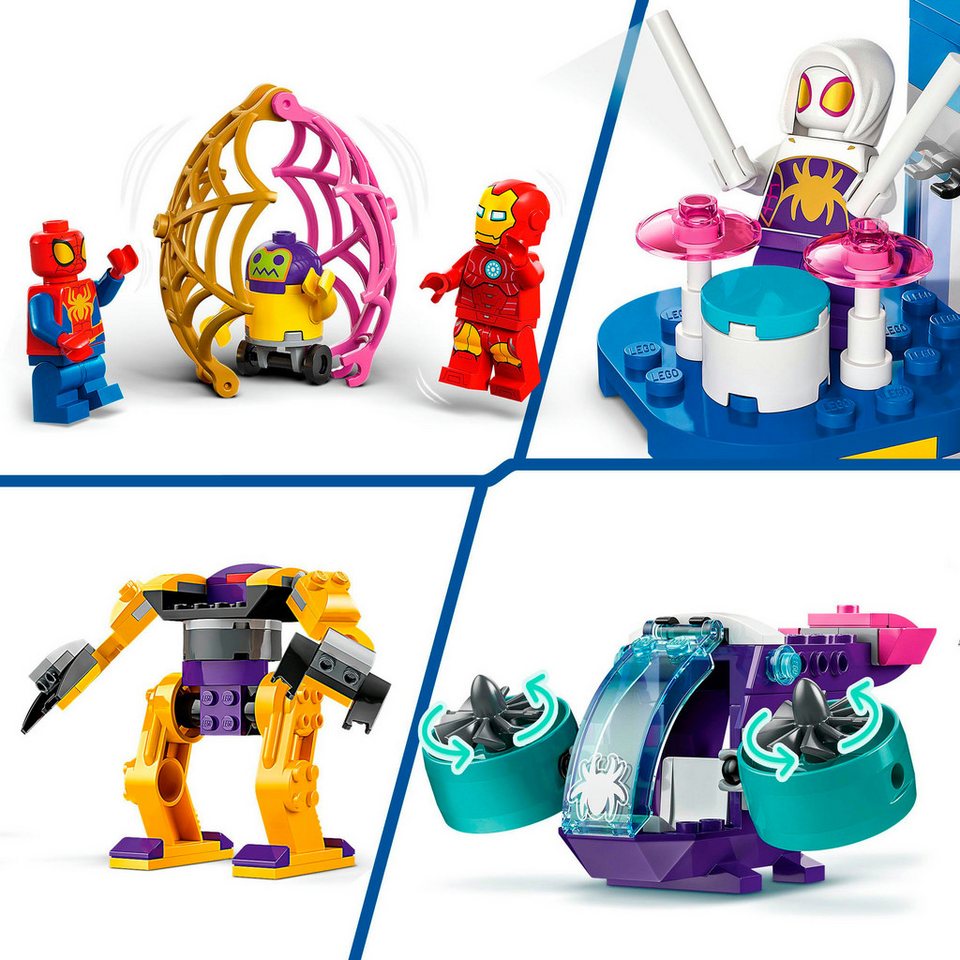 LEGO® Das Hauptquartier von Spideys Team (10794), LEGO® Spidey Konstruktionsspielsteine, (193 St), Made in Europe