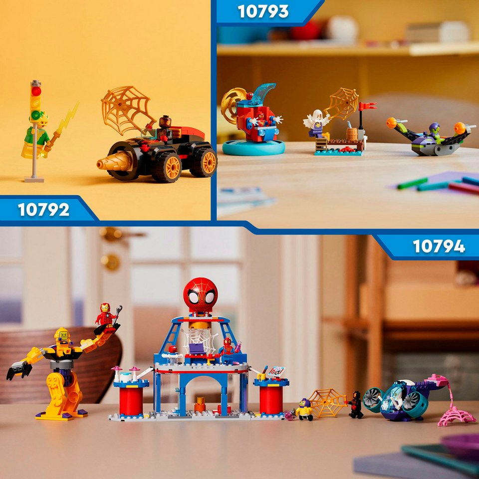 LEGO® Das Hauptquartier von Spideys Team (10794), LEGO® Spidey Konstruktionsspielsteine, (193 St), Made in Europe
