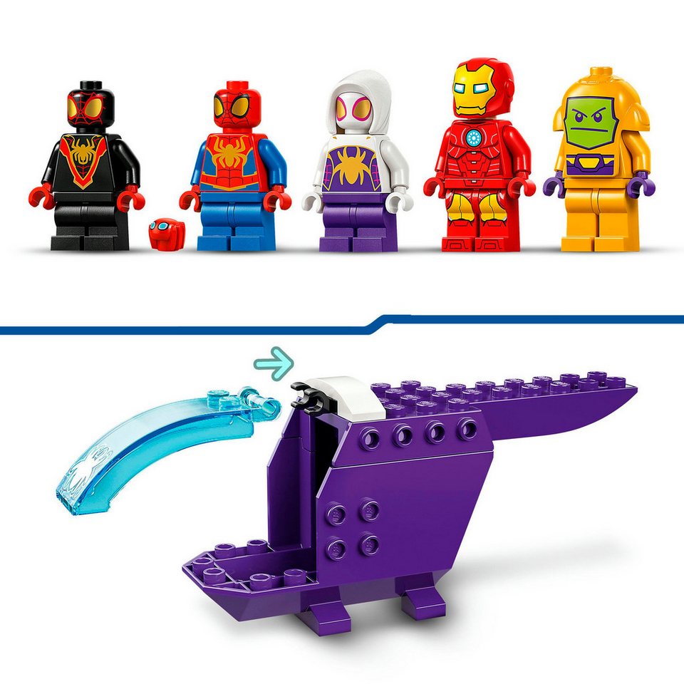 LEGO® Das Hauptquartier von Spideys Team (10794), LEGO® Spidey Konstruktionsspielsteine, (193 St), Made in Europe