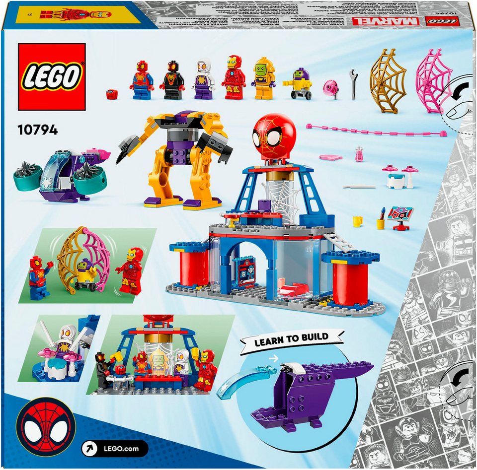 LEGO® Das Hauptquartier von Spideys Team (10794), LEGO® Spidey Konstruktionsspielsteine, (193 St), Made in Europe