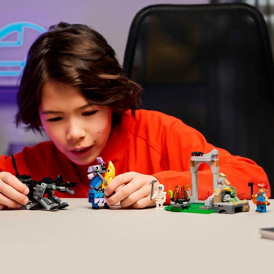 LEGO® Das Lager von Schali und der Zündkerzenkünstlerin (77075) Konstruktionsspielsteine, (250 St), LEGO Fortnite; Made in Europe
