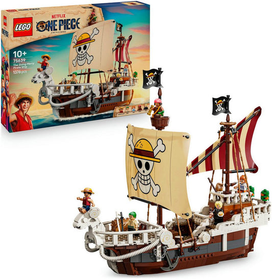 LEGO® Das Piratenschiff Flying Lamb (75639), LEGO One Piece Konstruktionsspielsteine, (1376 St), Made in Europe