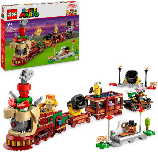 LEGO® Der Bowser-Schnellzug (71437), LEGO Super Mario Konstruktionsspielsteine, (1392 St), Made in Europe