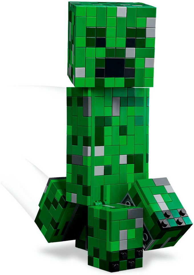 LEGO® Der Creeper (21276), LEGO Minecraft Konstruktionsspielsteine, (665 St), Made in Europe