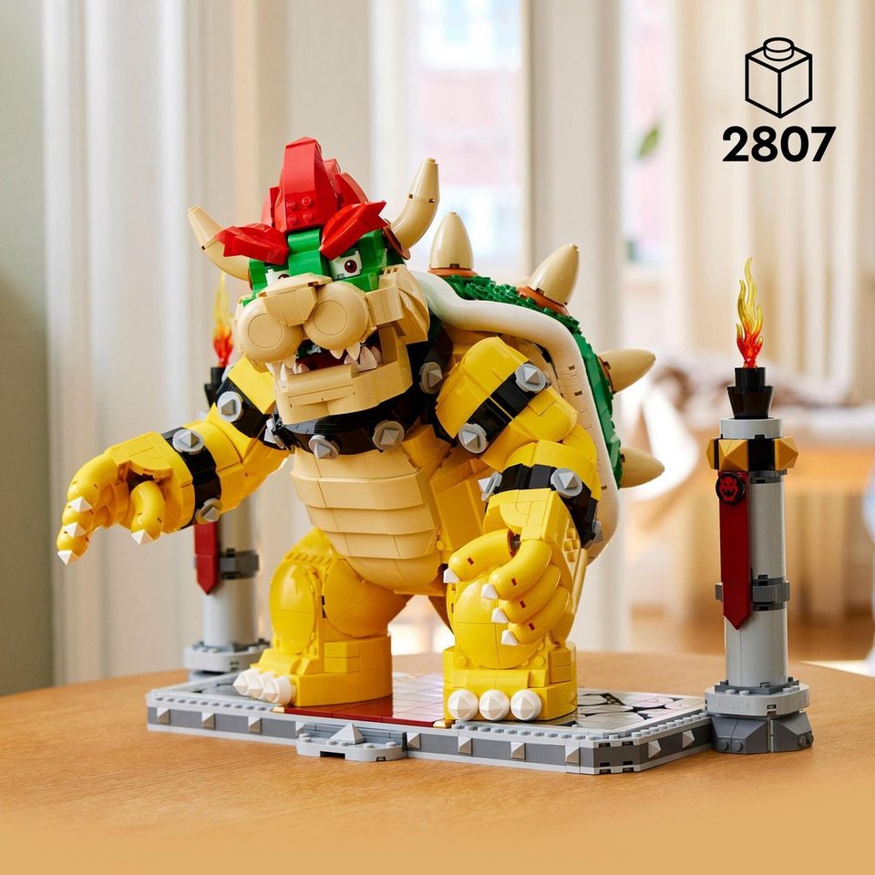 LEGO® Der mächtige Bowser (71411), LEGO® Super Mario Konstruktionsspielsteine, (2807 St), Made in Europe