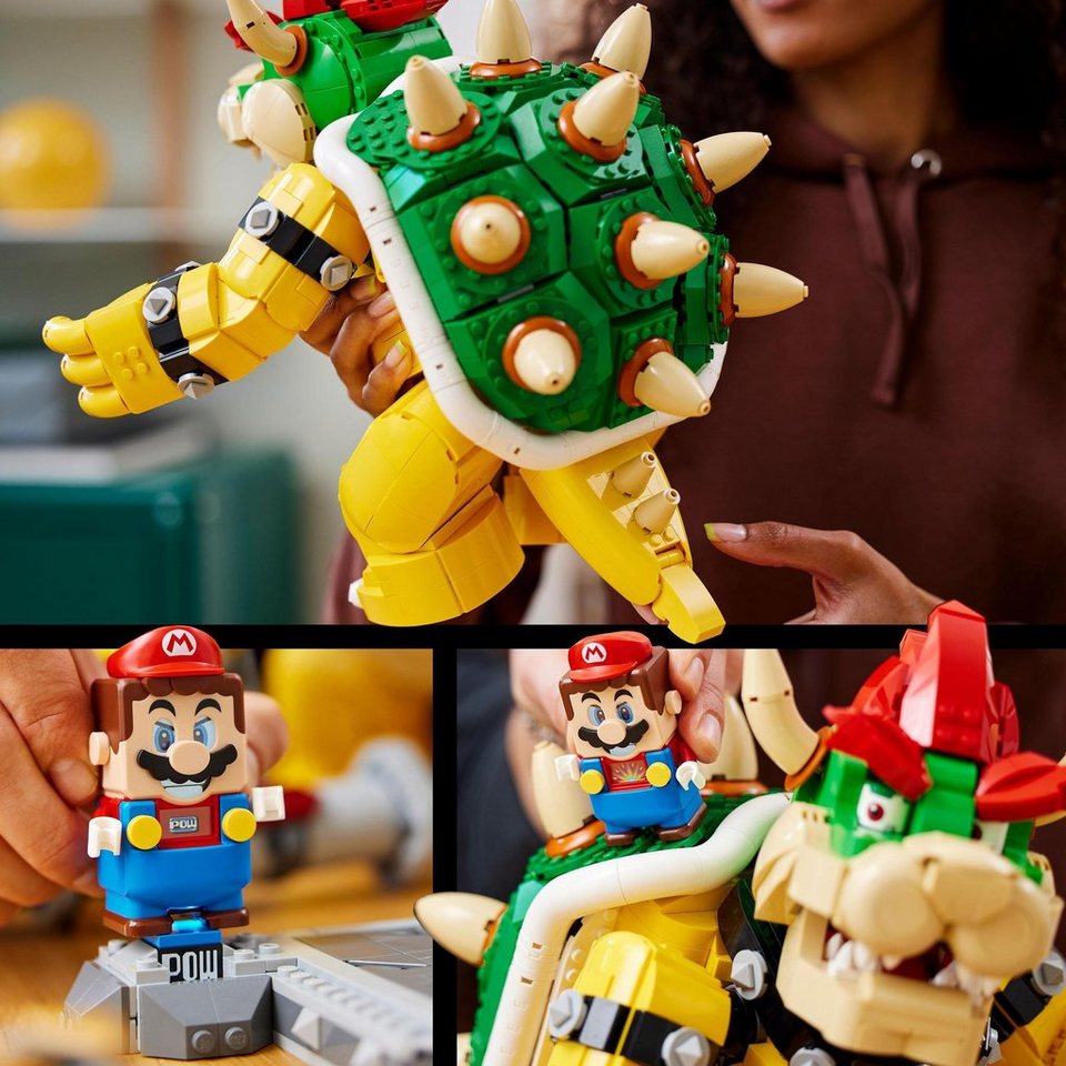 LEGO® Der mächtige Bowser (71411), LEGO® Super Mario Konstruktionsspielsteine, (2807 St), Made in Europe