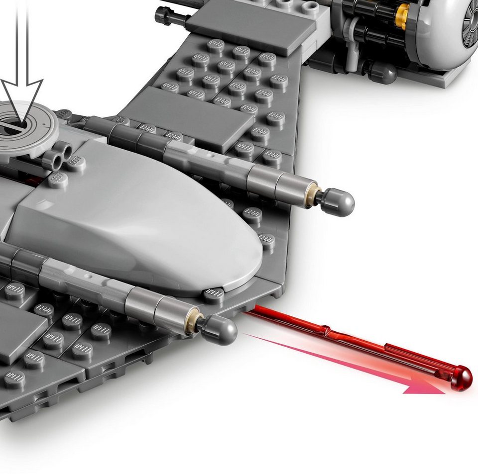 LEGO® Der N-1 Starfighter des Mandalorianers (75325), LEGO® Star Wars™ Konstruktionsspielsteine, (412 St)