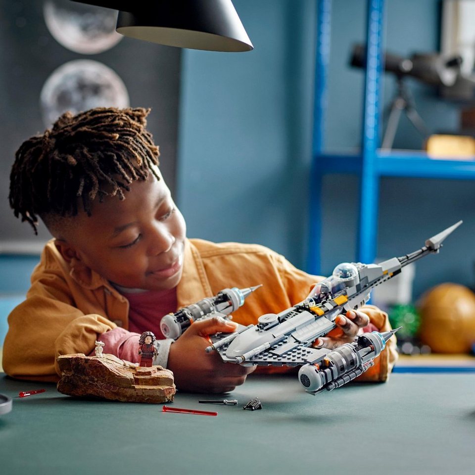 LEGO® Der N-1 Starfighter des Mandalorianers (75325), LEGO® Star Wars™ Konstruktionsspielsteine, (412 St)