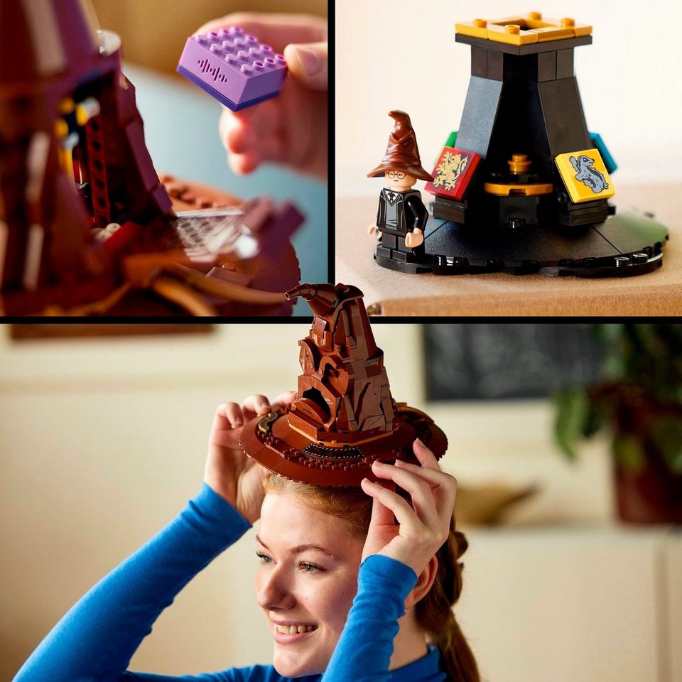 LEGO® Der Sprechende Hut (76429), LEGO® Harry Potter™ Konstruktionsspielsteine, (561 St), Made in Europe