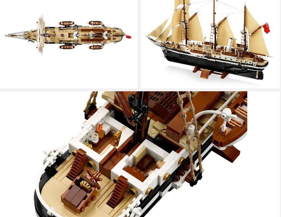 LEGO® Die Endurance (10335) inkl. Acryl Vitrine Spielbausteine