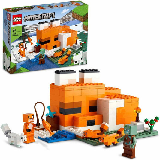 LEGO® Die Fuchs-Lodge (21178), LEGO® Minecraft™ Konstruktionsspielsteine, (193 St)