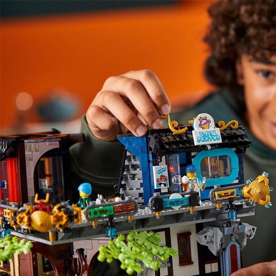 LEGO® Die Gärten von Ninjago City (71741) inkl. Ninjago Mikro-City (40703) Spielbausteine