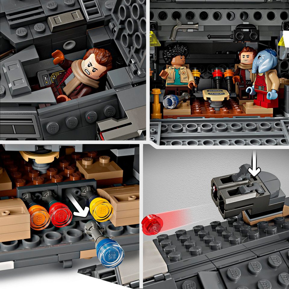 LEGO® Die Onyx Cinder (75374), LEGO Star Wars ™ Konstruktionsspielsteine, (1325 St), Made in Europe