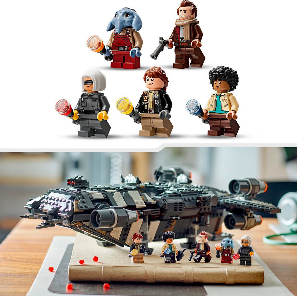 LEGO® Die Onyx Cinder (75374), LEGO Star Wars ™ Konstruktionsspielsteine, (1325 St), Made in Europe