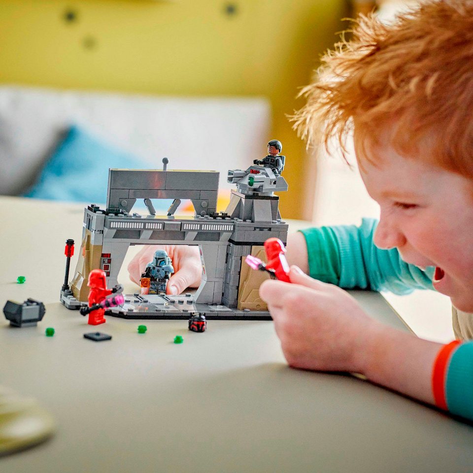 LEGO® Duell zwischen Paz Vizsla™ und Moff Gideon™ (75386), LEGO Star Wars™ Konstruktionsspielsteine, (289 St), Made in Europe