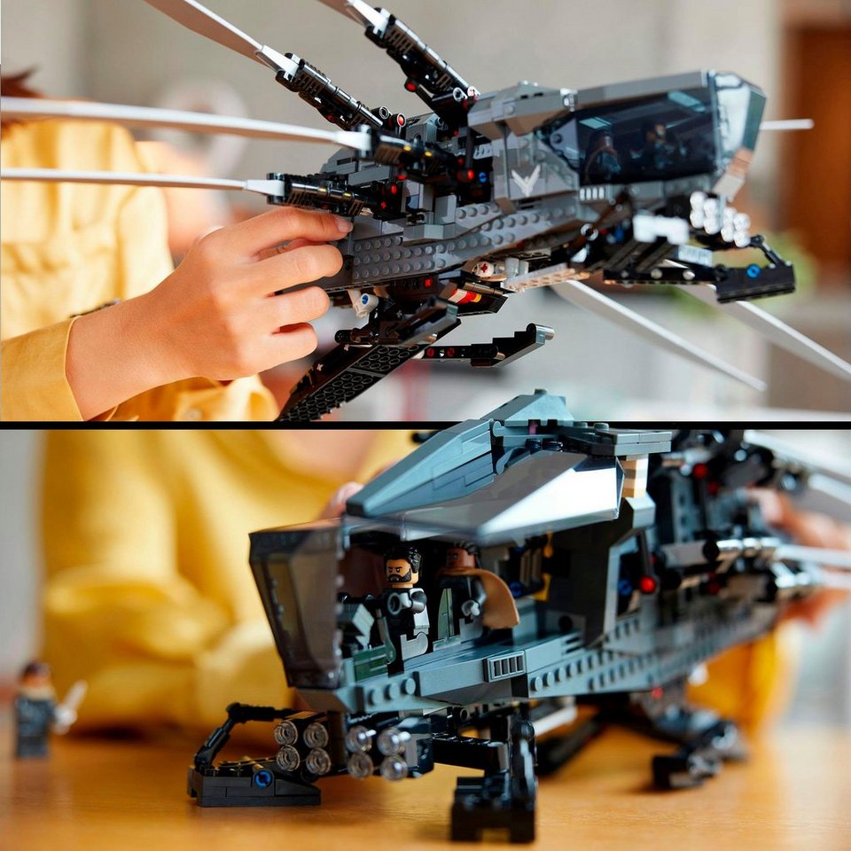 LEGO® Dune Atreides Royal Ornithopter (10327), LEGO Icons Konstruktionsspielsteine, (1369 St), Made in Europe