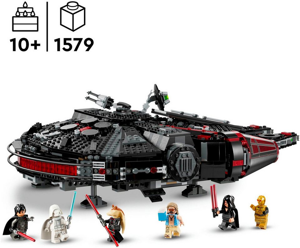 LEGO® Dunkler Millennium Falke (75389), LEGO Star Wars ™ Konstruktionsspielsteine, (1579 St), Made in Europe