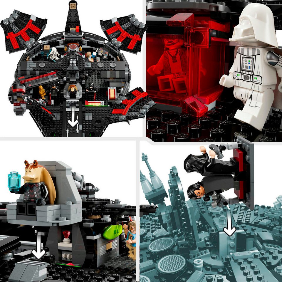 LEGO® Dunkler Millennium Falke (75389), LEGO Star Wars ™ Konstruktionsspielsteine, (1579 St), Made in Europe