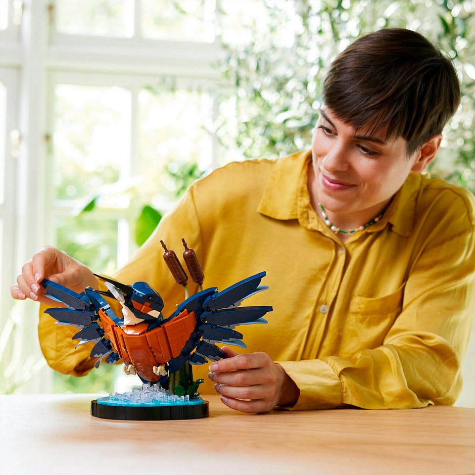 LEGO® Eisvogel (10331), LEGO Icons Konstruktionsspielsteine, (834 St), Made in Europe