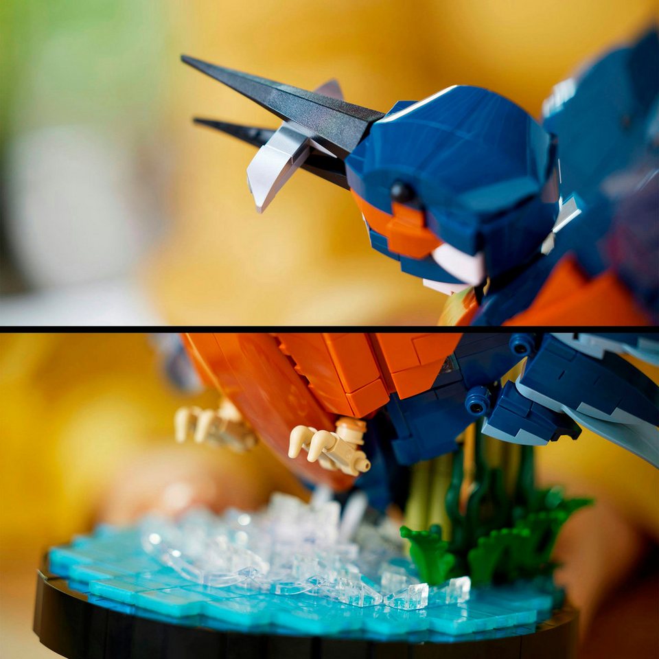 LEGO® Eisvogel (10331), LEGO Icons Konstruktionsspielsteine, (834 St), Made in Europe