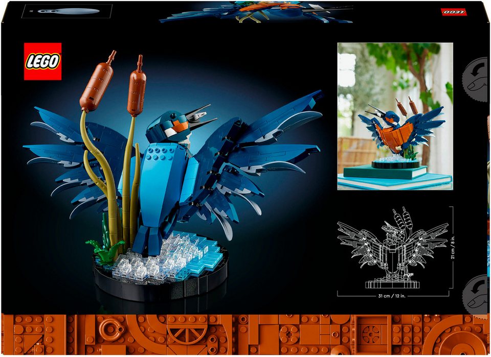 LEGO® Eisvogel (10331), LEGO Icons Konstruktionsspielsteine, (834 St), Made in Europe