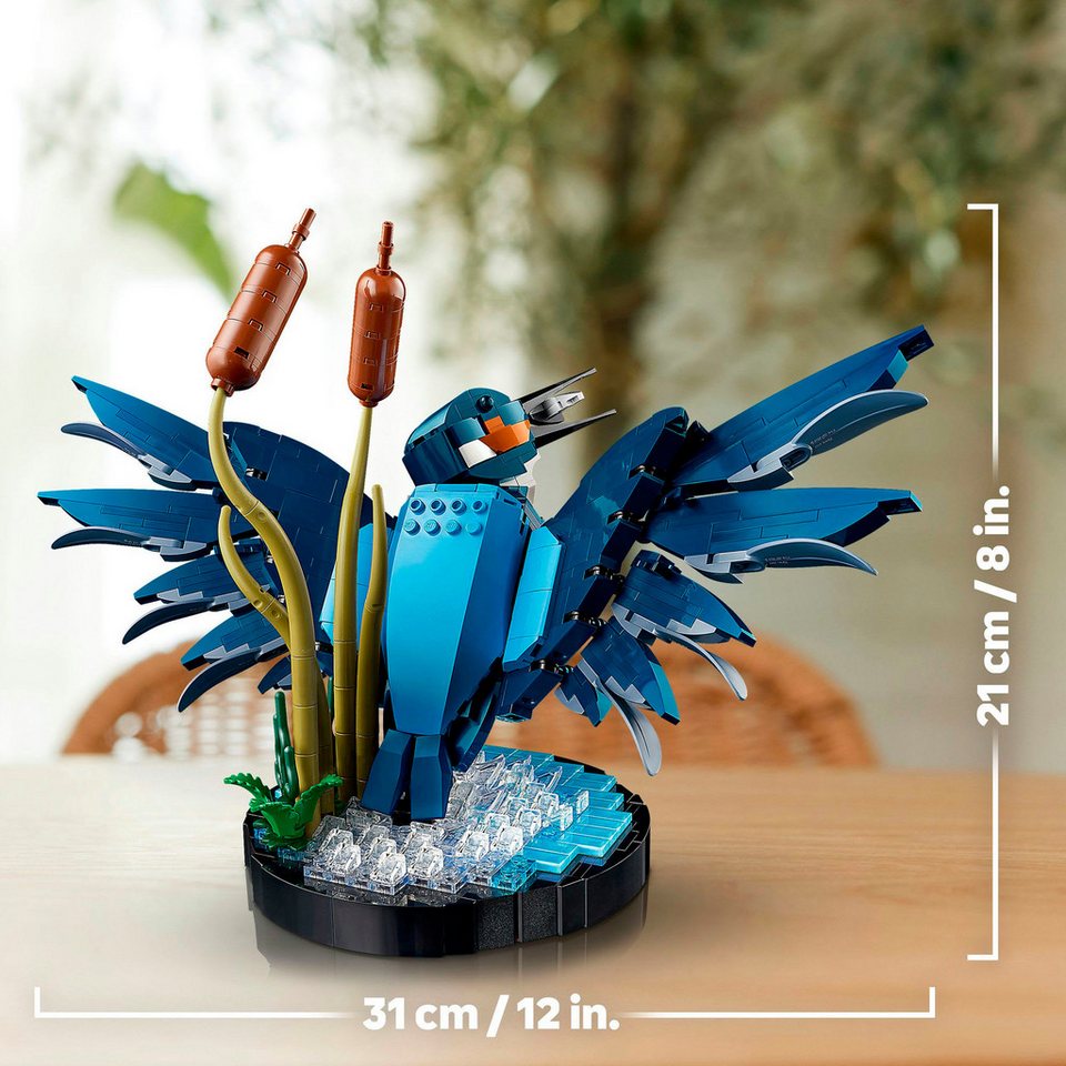 LEGO® Eisvogel (10331), LEGO Icons Konstruktionsspielsteine, (834 St), Made in Europe