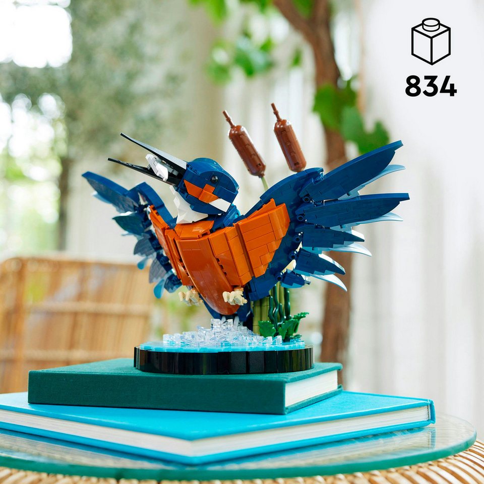 LEGO® Eisvogel (10331), LEGO Icons Konstruktionsspielsteine, (834 St), Made in Europe