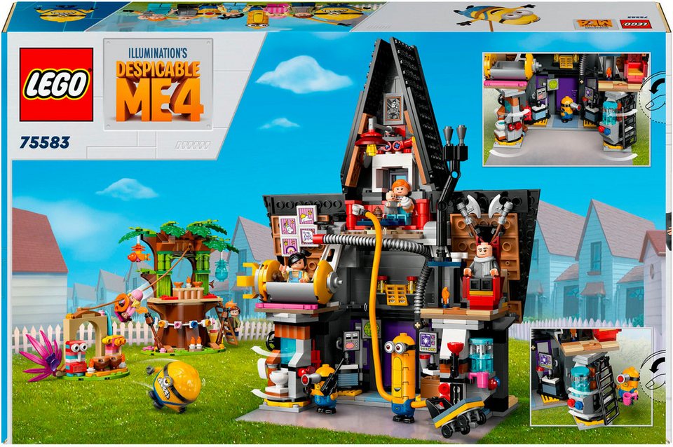 LEGO® Familienvilla von Gru und den Minions (75583), LEGO Despicable Me Konstruktionsspielsteine, (868 St), Made in Europe