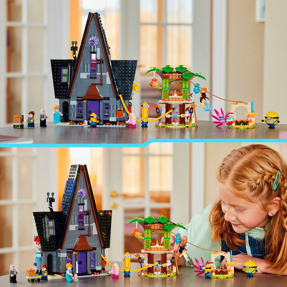 LEGO® Familienvilla von Gru und den Minions (75583), LEGO Despicable Me Konstruktionsspielsteine, (868 St), Made in Europe