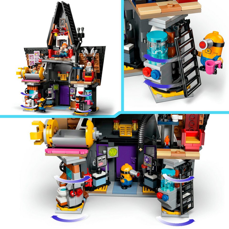 LEGO® Familienvilla von Gru und den Minions (75583), LEGO Despicable Me Konstruktionsspielsteine, (868 St), Made in Europe