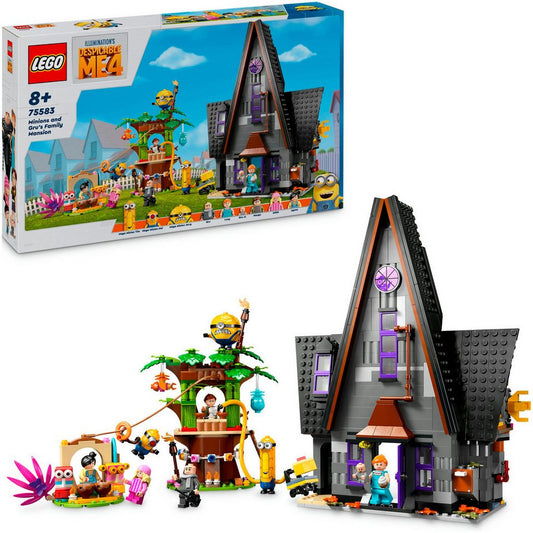 LEGO® Familienvilla von Gru und den Minions (75583), LEGO Despicable Me Konstruktionsspielsteine, (868 St), Made in Europe