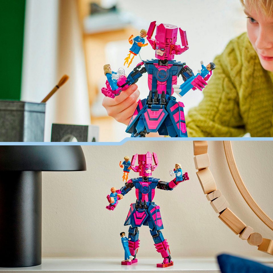LEGO® Fantastic Four vs. Galactus Baufigur (76316), LEGO Super Heroes Konstruktionsspielsteine, (427 St), Made in Europe