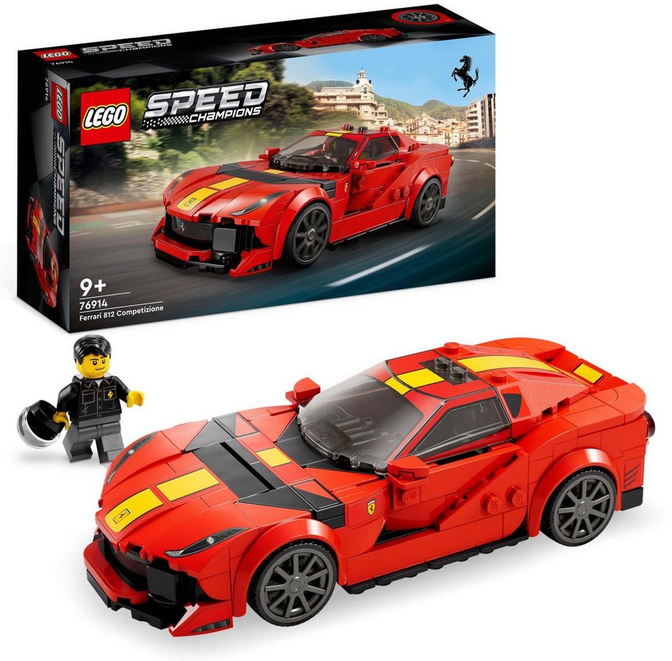 LEGO® Ferrari 812 Competizione (76914), LEGO®Speed Champions Konstruktionsspielsteine, (261 St)